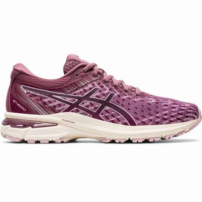 Asics Gt-2000 8 Knit - Naisten Juoksukengät - Pinkki/Valkoinen